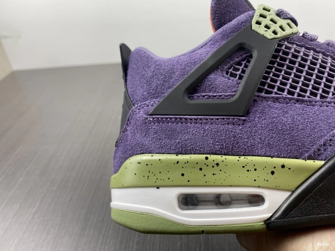 Bmlin shoes 4 Canyon Purple AQ9129-500 WMNS Jordan Air 0802